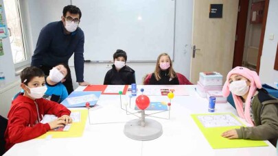 Nilüfer’de eğlenceli yarıyıl atölyeleri başladı