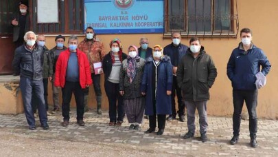 Bayraktar köyü biberiye ile kalkınacak
