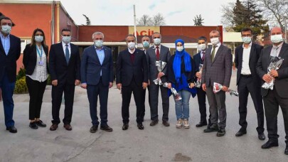 Doktorlara bayram ziyareti