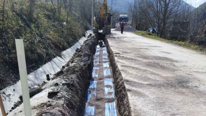 Gölcük ilçesinde altyapı yatırımlarına başlandı