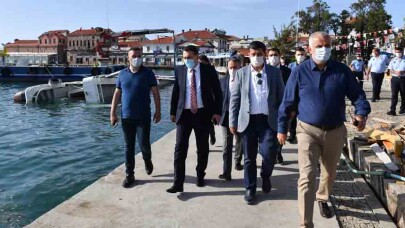 Balıkesir Büyükşehir Körfez’de hasarları onarıyor