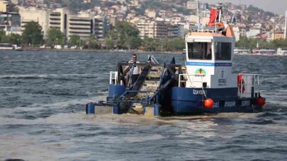 İzmit Körfezi’nde 38 günde 100 ton deniz salyası toplandı