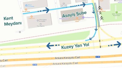 Leyla Atakan Caddesi’nde yeni düzenleme