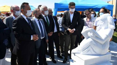 "Su Altı Heykel Galerisi” eserleri tamamlandı