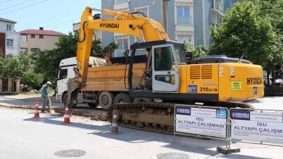 Gebze’deki önemli noktalara içme suyu hattı imalatı