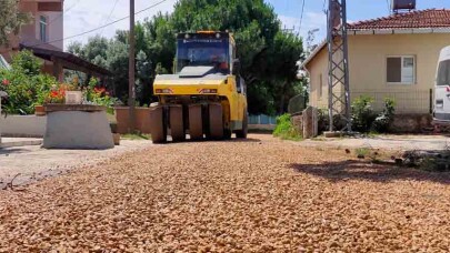 Erdek Paşalimanı Adası yolları yapılıyor