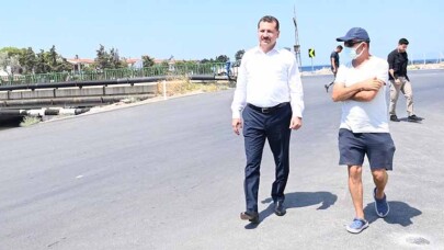 Gömeç Derkent’te dönüşüm devam ediyor 
