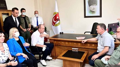 Muharrem İnce'den SGC'ye ziyaret