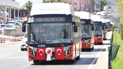 Çevre dostu otobüsler yollarda