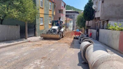 Dilovası Bağdat Caddesinde altyapı çalışmaları tamamlandı