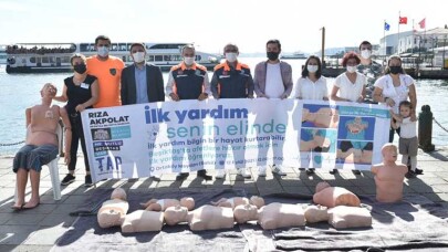 Beşiktaş’ta Dünya İlk Yardım Günü İçin Farkındalık Çalışması Gerçekleştirildi