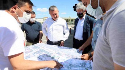 Büyükakın, Kandıra Sapağını ve Yürüyüş Yolunu inceledi