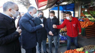 'Esnafımızın yanında yer alacağımızdan kimsenin şüphesi olmasın'