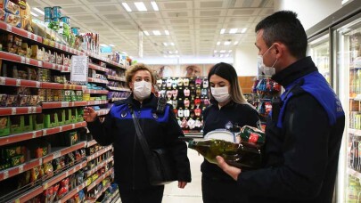 Sakarya'da etiketler tek tek kontrol ediliyor