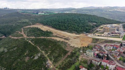 Viyadüğün en yüksek ayağı ise 50 metre olarak planlandı