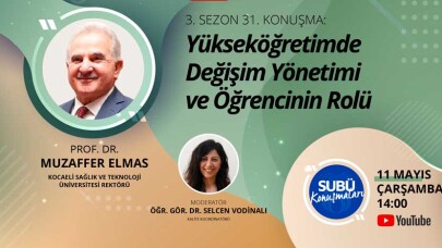 Yükseköğretimde değişim yönetimi konuşulacak