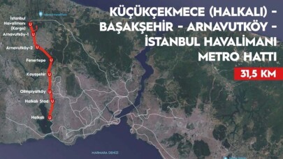 Halkalı-İstanbul Havalimanı Metro Hattında TBM Çalışmaları Tamamlandı