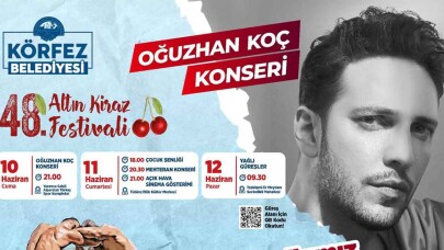 Körfez’de Kiraz Festivali 3 gün sürecek