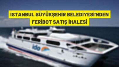 İBB yüksek hızlı hafif yolcu feribotunu atışa çıkardı