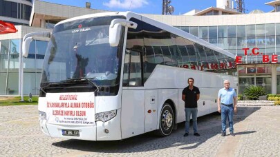 Burhaniye Belediyesi araç filosuna bir otobüs kattı