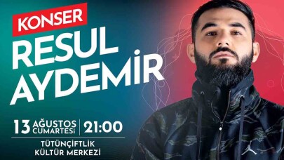 Resul Aydemir 13 Ağustos’ta Körfez'de sahne alacak