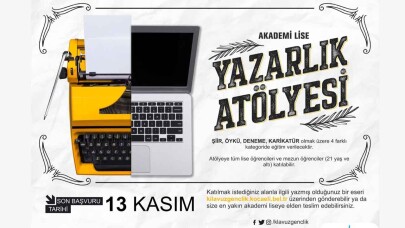 Kocaeli Akademi Lise Yazarlık Atölyesi’nde yeni dönem kayıtları başlıyor