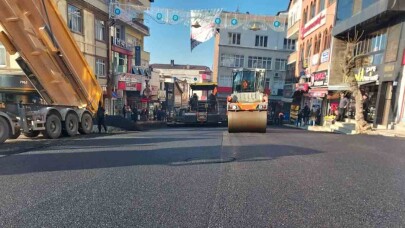 Kandıra ilçe merkezinde 10 caddenin üstyapısı yenileniyor