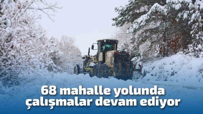 Bursa'da 540 mahalle yolu ulaşıma açıldı