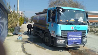 Kâğıthane Belediyesi Afetzedelerin Sağlığı İçin Sahada