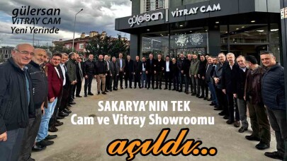 Sakarya’nın Tek Cam ve Vitray Showroomu Açıldı