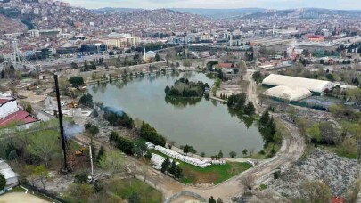 İzmit Millet Bahçesi şekillenmeye başlıyor