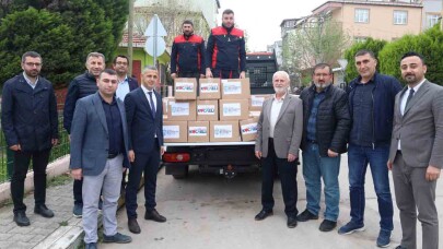 Kocaeli'ndeki muhtarlara kırtasiye desteği sağlandı