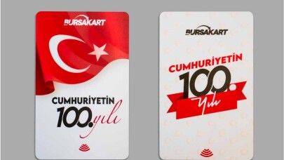 Bursa’da 100. Yıla Özel Yeni Ulaşım Kartları