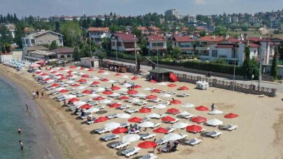 Kocaeli’nin plajları yaza hazır