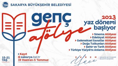 Gençlerin atölyesinde yaz dönemi başlıyor; kayıtlar 19 Haziran’da