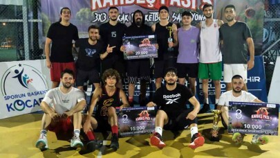 Sokak Basketbolu Turnuvası heyecan dolu final maçıyla tamamlandı