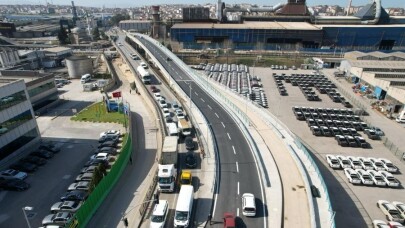 Darıca Osmangazi ilave köprüsü trafiğe açıldı