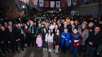 'Şehrimizin tamamında aynı azim ve kararlılıkla çalışacağız'