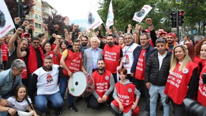 Bursa’da 1 Mayıs coşkusu