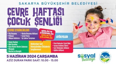 Sakaryalı minikler rengarenk bir şenlikte buluşacak