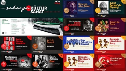 Sakarya'da  Ekim Kültür Sanat Etkinlikleri Başlıyor