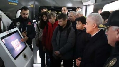 NARKO Tır Kırklareli'nde Ziyarete Açıldı