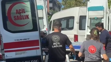 Kocaeli Gebze’de 5 katlı apartmanda yangın paniği