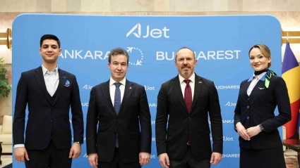 AJet, ilk Ankara-Bükreş seferini gerçekleştirdi