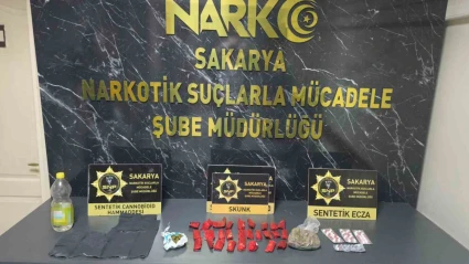 Sakarya’daki uyuşturucu operasyonunda 1 kişi tutuklandı