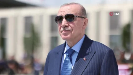 Cumhurbaşkanı Erdoğan, ABD Başkanı Trump’ı resmi törenle karşıladı