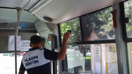 Sakarya’da toplu taşıma araçlarında klima denetimi sıklaştırıldı