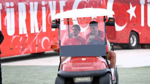 A Milli Futbol Takımı, Kuzey Makedonya maçı hazırlıklarını tamamladı