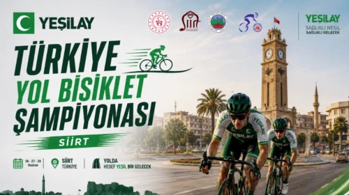 Türkiye Yol Bisikleti Şampiyonası’nda gözler Siirt’e çevrildi