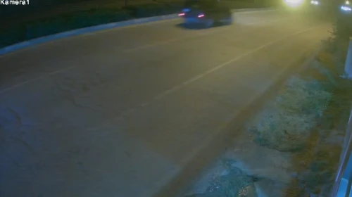 Takla atan cip kazasının güvenlik kamerası ortaya çıktı